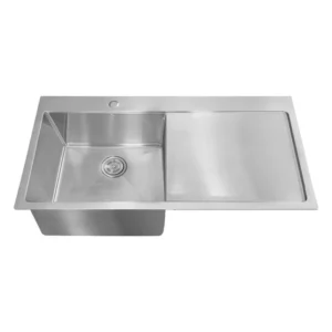 Ella 40" x 20" Top-Mount Kitchen Sink with Drainboard