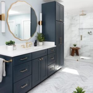 bathroom vanities - Blue, 30x12