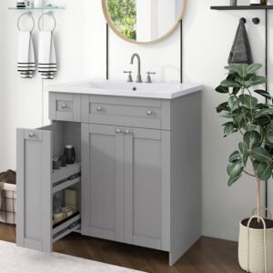 white vanities - Grey, 24x12