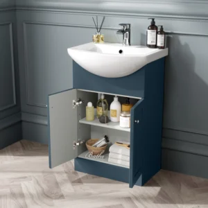 vanity bathroom combo 1050mm - Blue, 30x12
