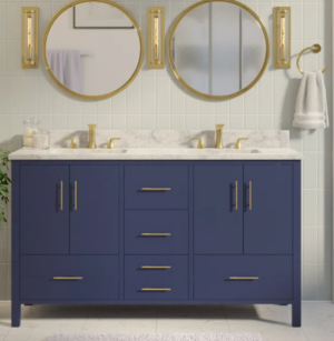 bathroom vanities - Blue, 30x12