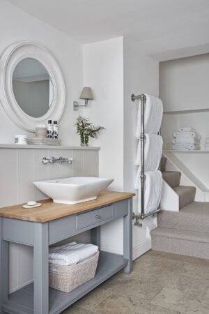 Vanity & Bathroom Vanity - Grey, 24x12