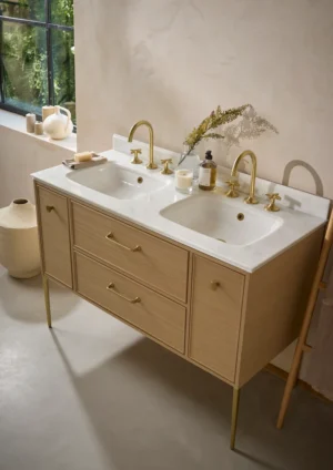 bathroom vanities - Light Oak, 24x12