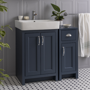 white vanities - Blue, 24x12