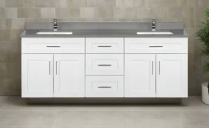 white bathroom vanities - White, 24x12