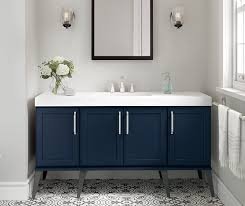 white vanities - Blue, 24x12