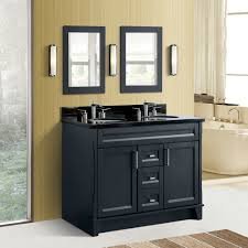 Eviva Lugano 42 Modern Vanity - Black, 30x12