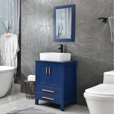 120cm bathroom Combination Unit inc Basin - Blue, 24x12