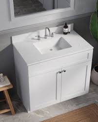Bridgeport 72" Satin Bathroom Vanity, Double Sink - White, 30x12