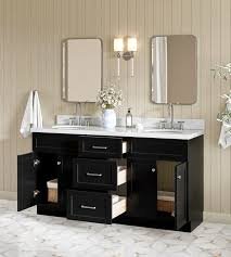 Double Sink Vanities - Black, 30x12