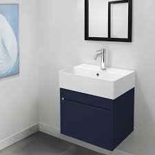 Vanity & Bathroom Vanity - Blue, 24x12