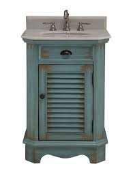 single bath vanity - Blue, 24x12