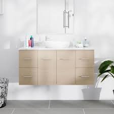 Double Sink Vanities - Light Oak, 24x12