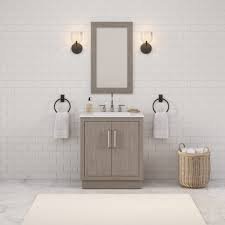 30 in. W x 22 in. D Single Sink Bathroom Vanity - White, 24x12