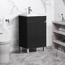 Stylish Bathroom Vanities - Black, 30x12