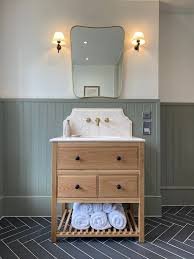 120cm bathroom Combination Unit inc Basin - Light Oak, 30x12