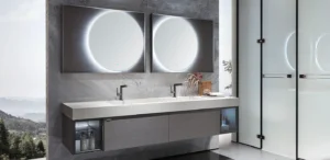 White Bathroom Vanities - Grey, 30x12