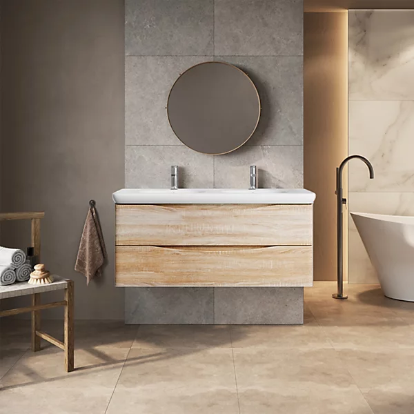 60in Dual Sink Bathroom Vanity - Image 5