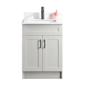 Serena 24″ Free Standing Bathroom Vanity - Grey